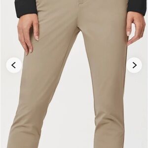 FIGS PRO skinny tan trouser